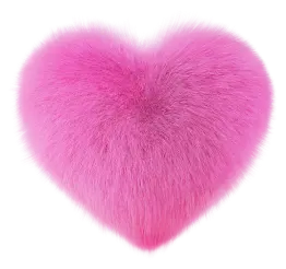 [아이폰 카톡테마] 털난 하트 카톡테마